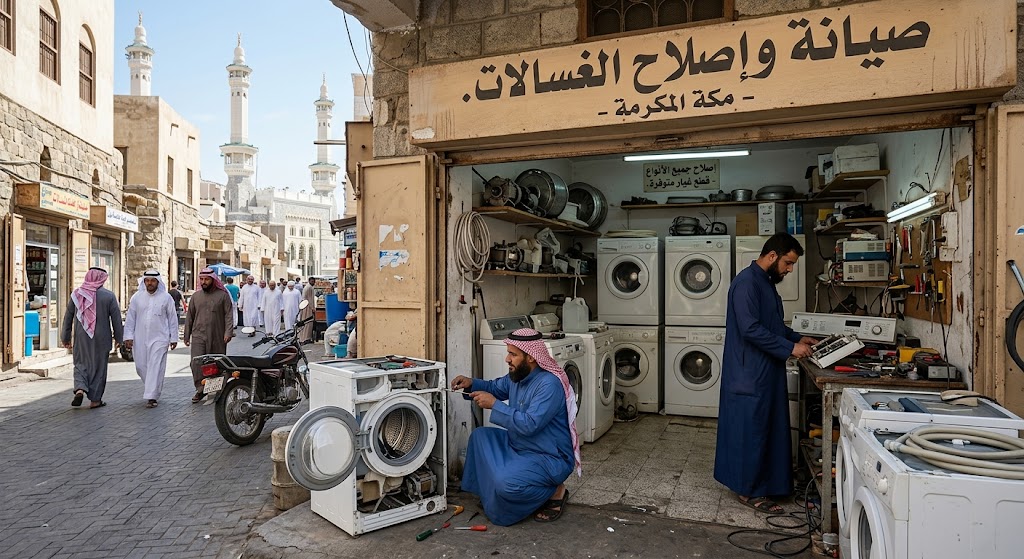 صيانة غسالات الكعكية مكة
