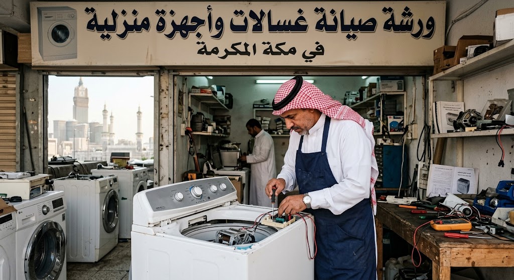 صيانة غسالات الرصيفة مكة