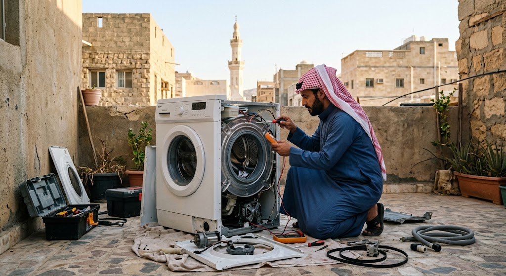 فني صيانة غسالات بمكة