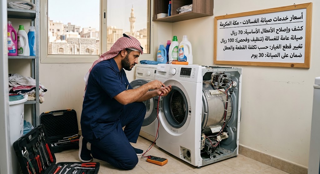 صيانة غسالات مكة المكرمة