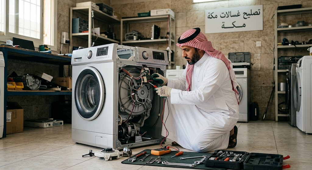خبراء صيانة غسالات مكة