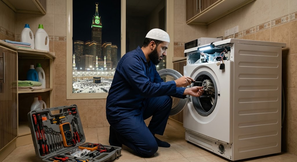 صيانة غسالات الخالدية مكة