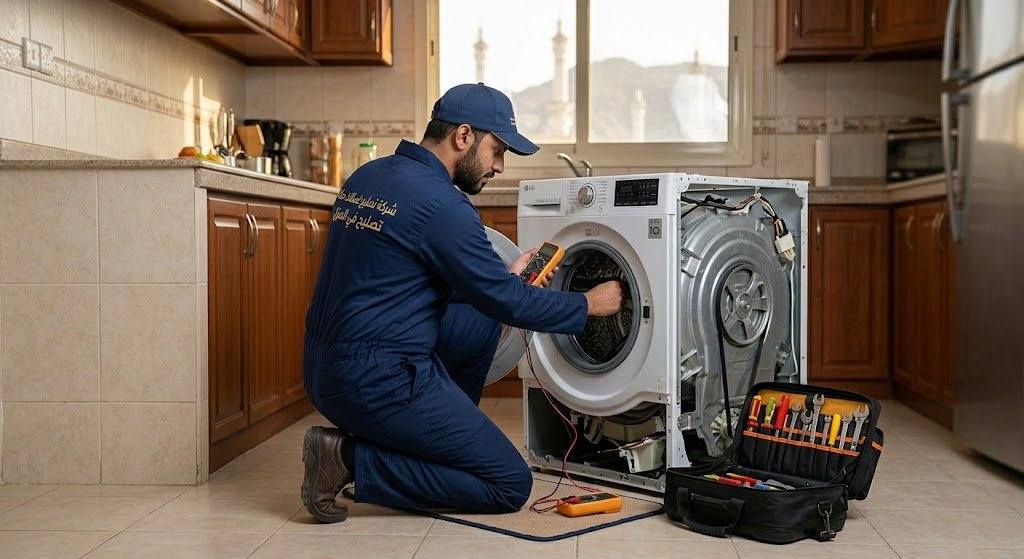 صيانة غسالات مكة لخدمات التصليح بالمنزل