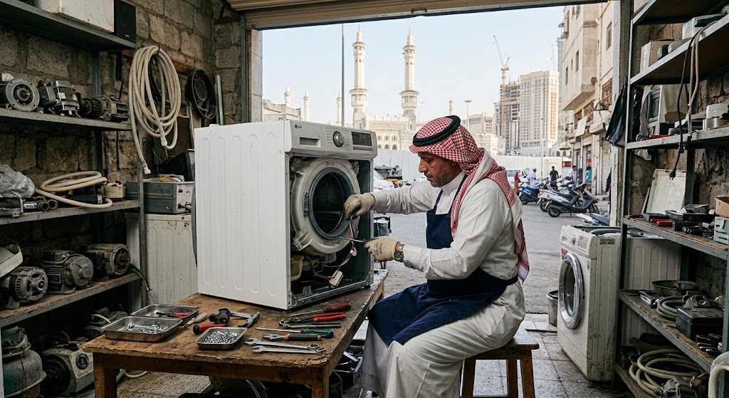تصليح غسالات قريش بمكة
